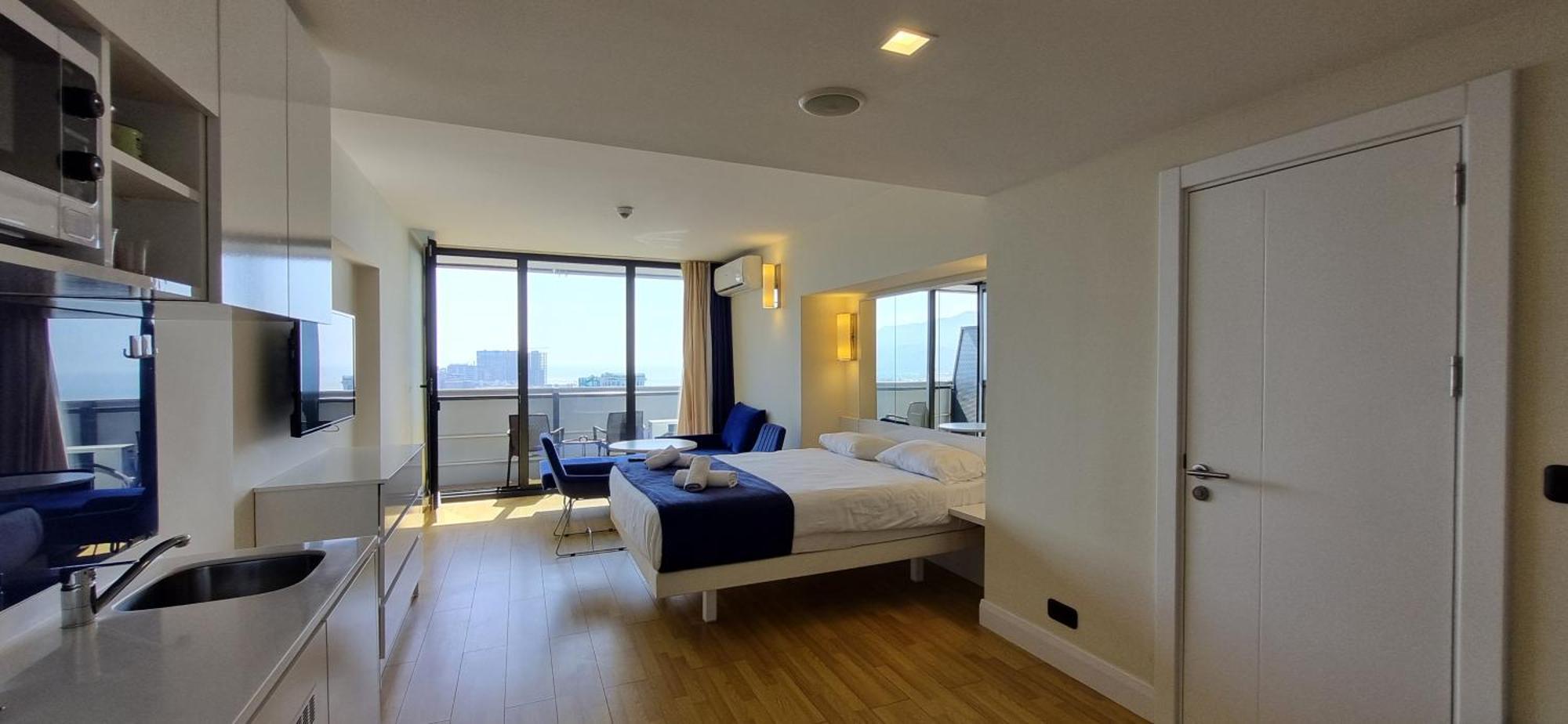 Sea View Apartments In Orbi City Batumi Bagian luar foto