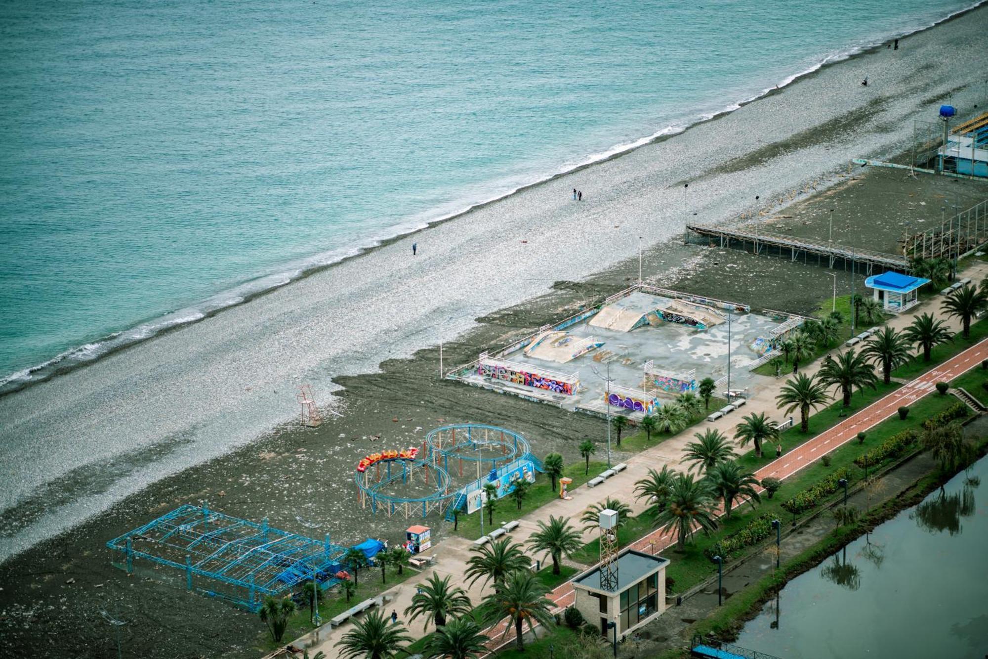 Sea View Apartments In Orbi City Batumi Bagian luar foto